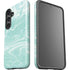 Mint Marbling Galaxy S25 Impact Case